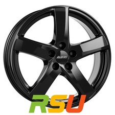 Alutec Freeze diamant-schwarz 7.5x18" ET45 LK5 108 ML 70.1 Alufelgen 18 Zoll