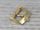 ROLEX BUCKLE 16mm GOLD 750 - 18KT VINTAGE BUCKLE ROLEX 16mm SOLID GOLD 750 18KT