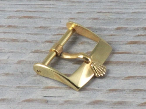 ROLEX BUCKLE 16mm GOLD 750 - 18KT VINTAGE BUCKLE ROLEX 16mm SOLID GOLD 750 18KT