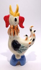 Excellent Adrian Pottery Pie Bird Vent/Funnel * Radical Rooster