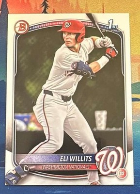 2025 Bowman Draft - Eli Willits #BD-1 (RC)