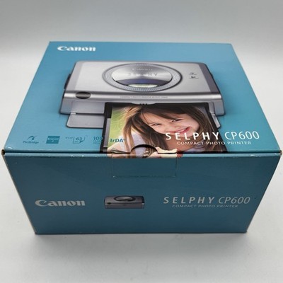 Canon Selphy CP600 Digital  Comact Photo Printer In Open Box