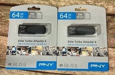 PNY 64GB Turbo Attache 4 USB 3.0 Flash Drive