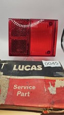 Triumph Tr6 Left Brake Light Stop Lamp Lens Nos Lucas 54582147 L832