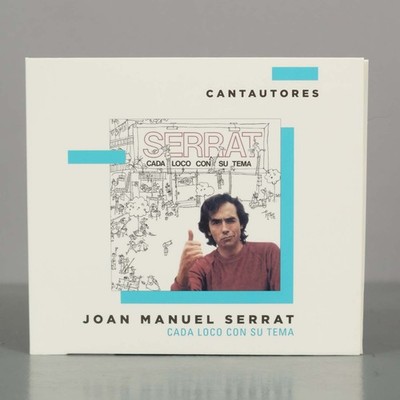 CD. Cada Loco Con Su Tema - Joan Manuel Serrat                   