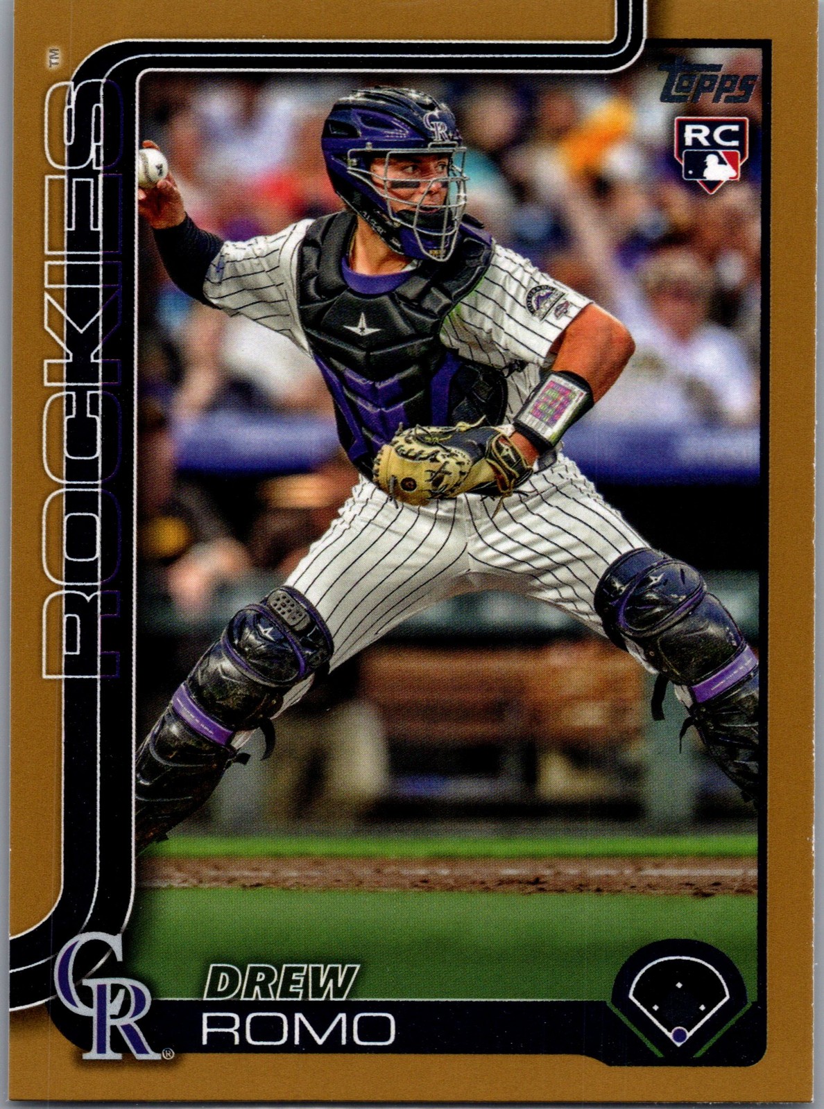 2025 Topps #296 Drew Romo Gold #/2025