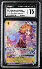 Lilith OP13-113 Alternate Art Parallel One Piece Japanese CGC 10 Gem Mint