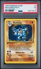 1999 POKEMON BASE SET 1ST EDITION #8 MACHAMP-HOLO PSA 5