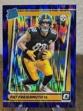 2021 Donruss Optic - Rated Rookie Pat Freiermuth #232 Purple Shock Prizm (RC)