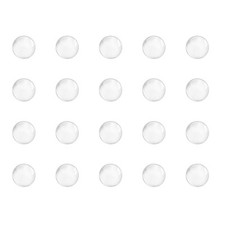 500 Pack 4mm Solid Round Clear Glass Ball Boiling Stones Soda Lime Glass Beads