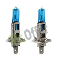 Coppia Lampadine Per Fari Auto H1 12V 55W Lampadina Hid Xenon Lampade Faro Moto