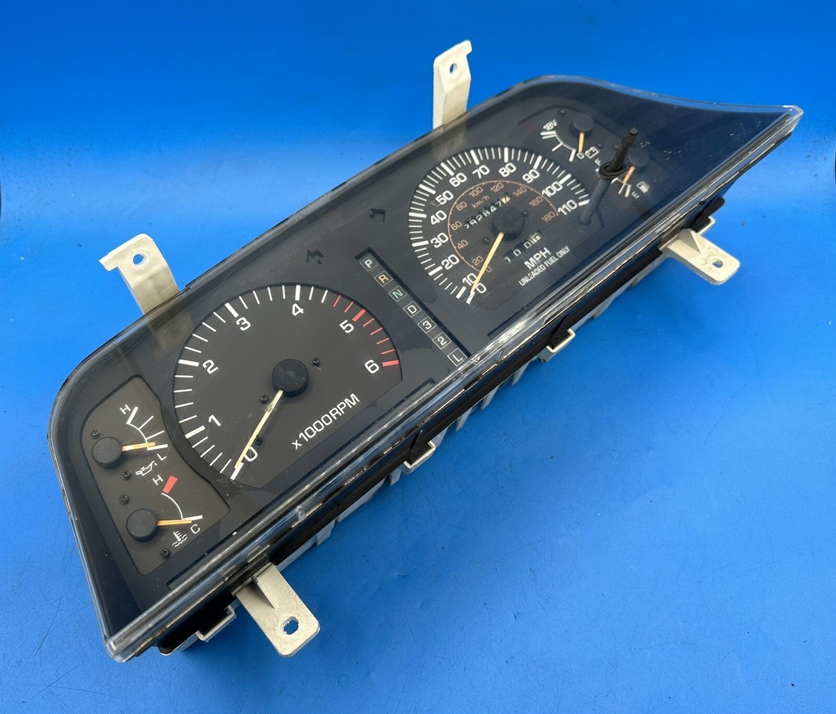 91 92 Toyota Land Cruiser FJ80 Instrument Gauge Cluster OEM