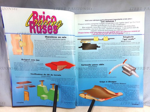 MAGAZINE LOOPING N°79, FÉVRIER/MARS 2003 + PLAN ENCARTÉ "MINI POPEYE/ JET 300" - Picture 6 of 19