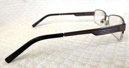 Guess Men's Gunmetal Full Rim Glasses with Sleek Rectangular Design - 54mm - Picture 3 of 11