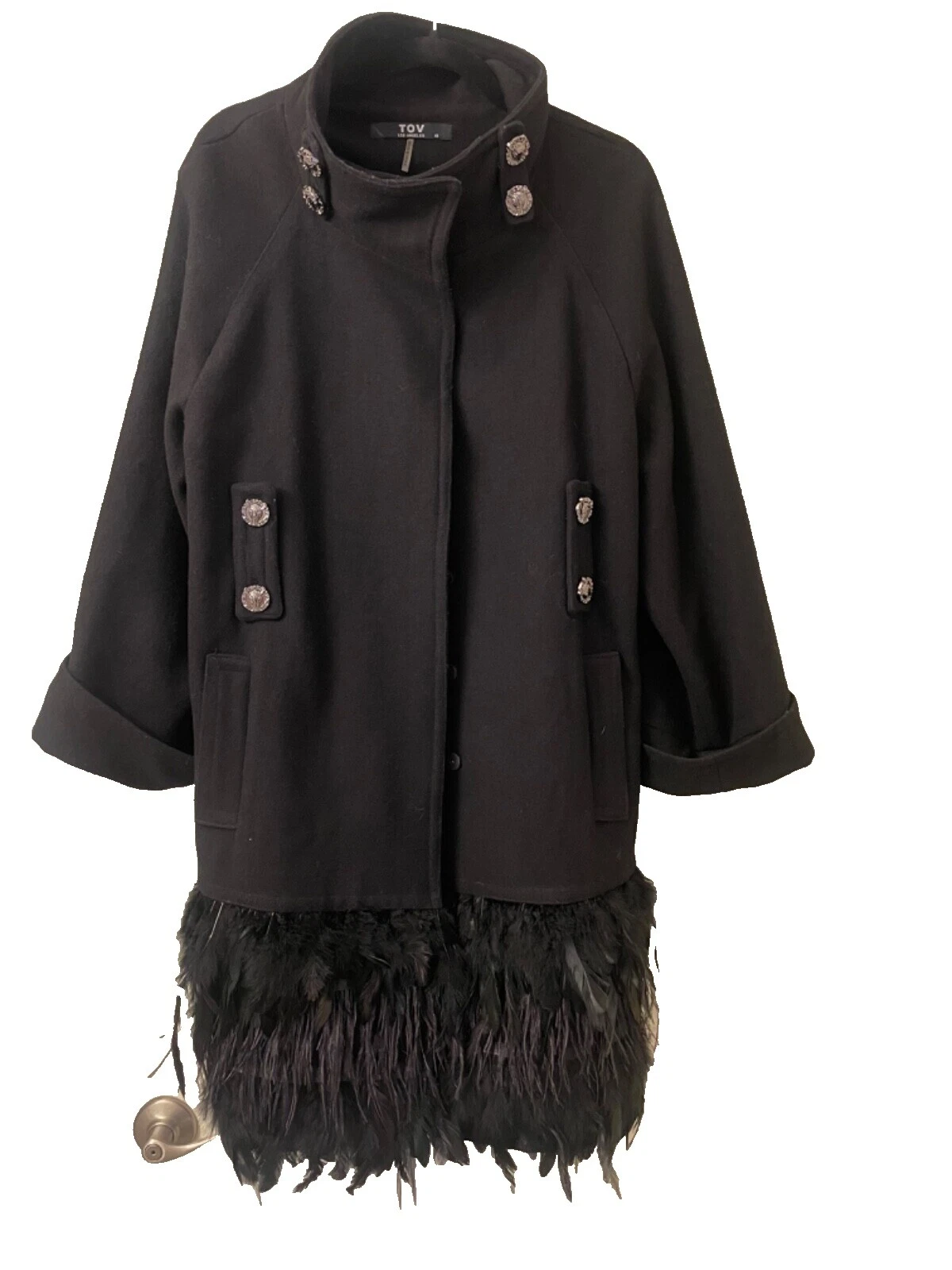 Peacocks Solid Regular Size Coats, Jackets & Vests for Women