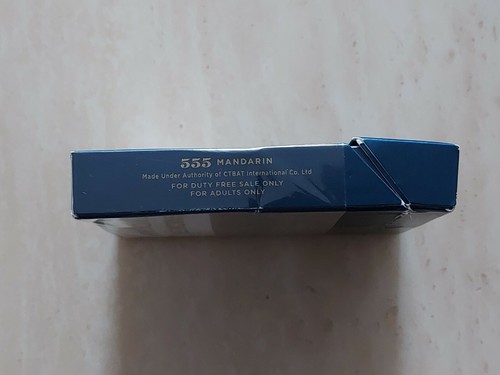 NO. 555 MANDARIN STATE EXPRESS CIGARETTE EMPTY BOX (A02) - Picture 3 of 4