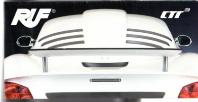 RUF CTR 3 2007-08 Deutsche & Exportmärkte Faltbarer Verkaufsprospekt Porsche
