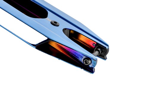 Ethic Pandemonium V2 Scooter Deck 21,3" (540mm) - Chrome Blue - Bild 4 von 7
