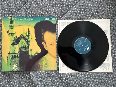 Enrico Ruggeri Peter Pan LP Cover Ex Vinyl Ex wie Foto 1 Druck