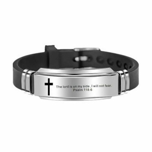 Religious Adjustable Cross Jesus Bracelet Bangle Watch Christ Prayer Gifts - Picture 20 of 20