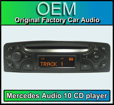 Mercedes Vito Audio 10 CD player, Merc Vito car stereo + radio code