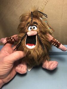 With Tags 40064 Caveman for sale online Scoob Captain Cave Man Plush 8" Stuffed Toy