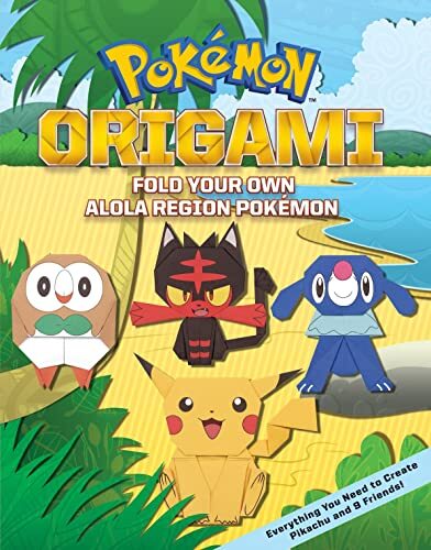 Fold Your Own Alola Region Pokemon by Scholastic 9780702324604 NEW - Image 4
