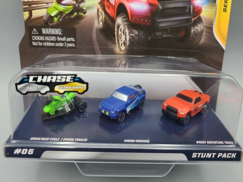 THE ORIGINAL MICRO MACHINES SERIES 2 STUNT PACK RACE CYCLE HOGNOSE ADVENTURE TRK - Picture 2 of 4