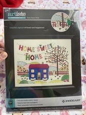 artiste Zweigart Embroidery Kit Home Sweet Home 2015 Brand NEW