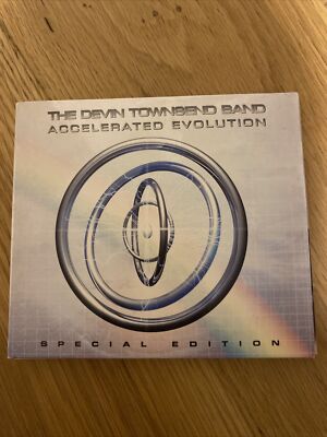 DEVIN TOWNSEND BAND 'ACCELERATED EVOLUTION' DOUBLE DIGIPAK CD WITH PROJECT EKO