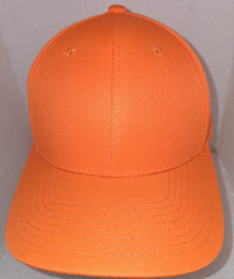 Bright Orange Hunters Cap OSFA NWOT Mega Cap Snap Back