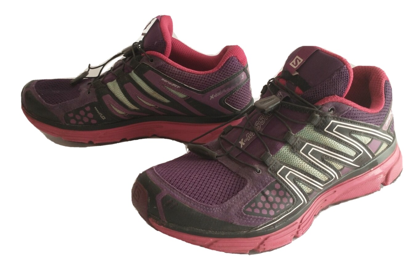 Salomon X Mission 3 scarpe da trail escursionismo donna 9 5 scarpe da corsa 171383 ottime condizioni
