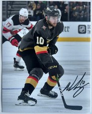 Nicolas Roy Vegas Golden Knights Signed NHL 8x10 Photo COA
