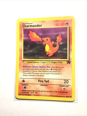 CHARMANDER - 50/82 - Team Rocket - Pokemon Card - PL