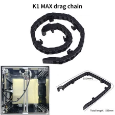 For CReality K1 MAX 3D Printer Accessories 6X10mm Hub Drag Chain Length 535mm