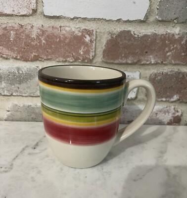 BOBBY FLAY Santa Fe Hand Painted 12 oz Coffee Tea Mug Cup One Mug
