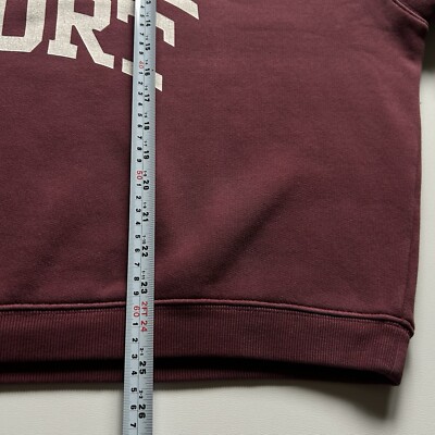 Stussy Sport Big Crackle Graphic Pullover Crewneck Boxy Mens