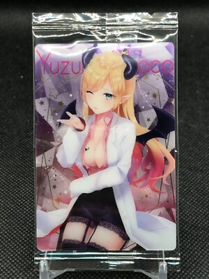 Yuzuki Choco hololive Wafer Card TCG BANDAI Made In JAPAN 2016 COVER Corp b