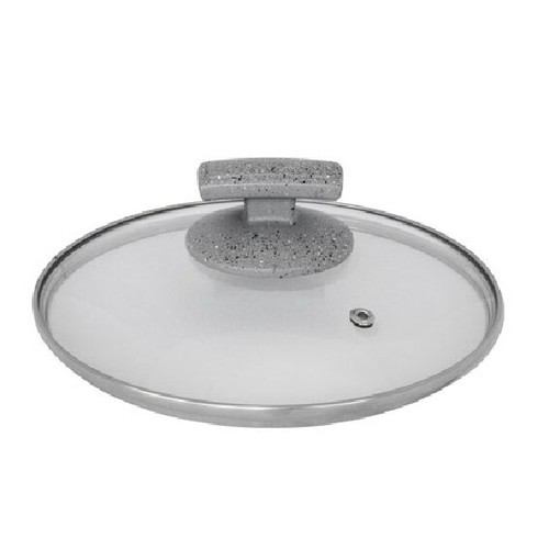 TEGAME C/COPERCHIO alluminio alto spessore antiaderente 7 strati e minerali - Picture 3 of 3