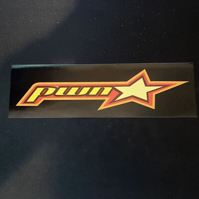 PWN STAR OWNED Pwned Call of Duty COD Funny Bumper Sticker Halo xbox gamer