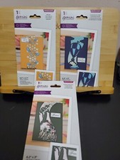 Crafters Companion Gemini Create a Card  Centerpiece Dies Lot Of 3