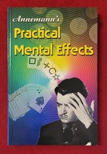 PRACTICAL MENTAL EFFECTS BOOK T. Annemann Card ESP Mentalism Magic Trick
