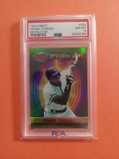 1994 FRANK THOMAS TOPPS FINEST REFRACTOR #203 WHITE SOX PSA 8 NM-M W/BONUS