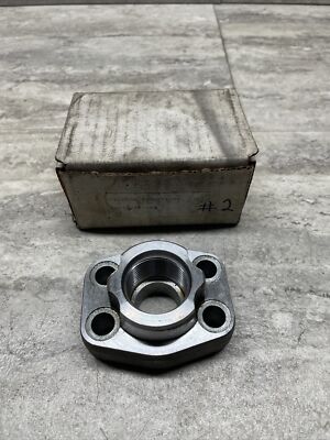 Clinton 16012-16-16 K Threaded Steel Pipe Flange, New