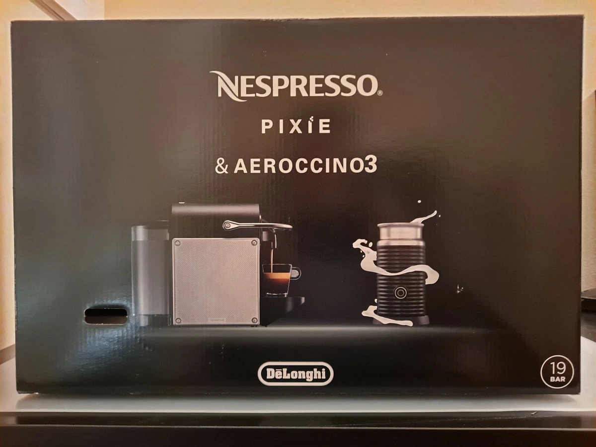 Nespresso Pixie Espresso Machine, De'Longhi