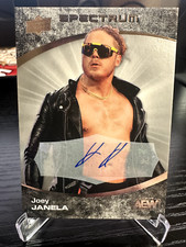 JOEY JANELA 2021 UPPER DECK AEW SPECTRUM AUTO
