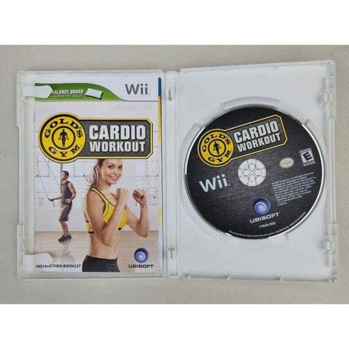 Gold's Gym Cardio Workout (Nintendo Wii, 2009) Fitness Exercise - Picture 4 of 4