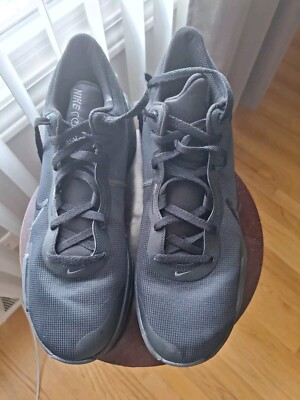 MEN SZ 13 NIKE DD9304 001 NIKE RENEW RETALIATION 3 TRIPLE BLACK SHOES SNEAKERS