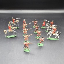 Red Coat Cast Lead Soldier Lot