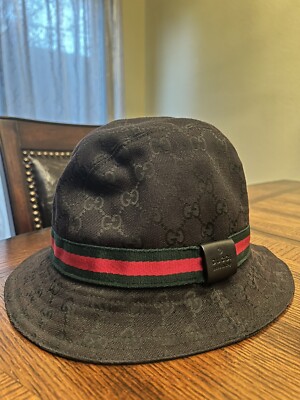 【関税込み】gucci LOGO BUCKET HAT Gucci GG Canvas Bucket Hat | eBay